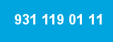 931 119 01 11 931 119 01 11